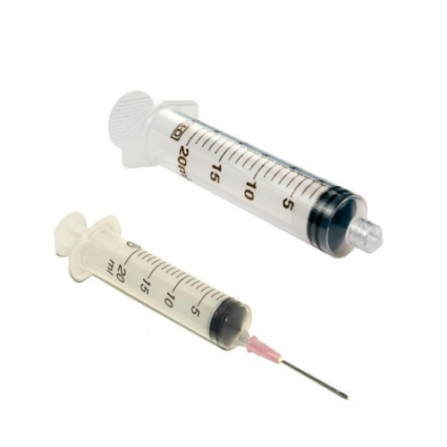 შპრიცი 20მლ დგუშით 21G (0.8X38მმ) /Luer Slyp/ #1