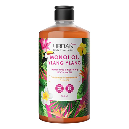 ურბან ქეა - შხაპის გელი Monoi/Ylang Ylang განახლება და დატენიანება 500მლ