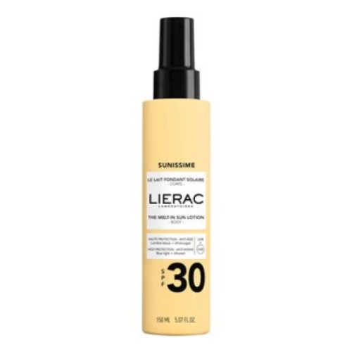 ლიერაკი - SUNISSIME ტანის რძე მზისგან დამცავი SPF30 150მლ
