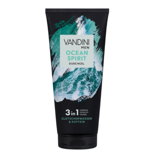 ვანდინი - მამაკაცის შხაპის გელი 3X1 Ocean Spirit 200მლ