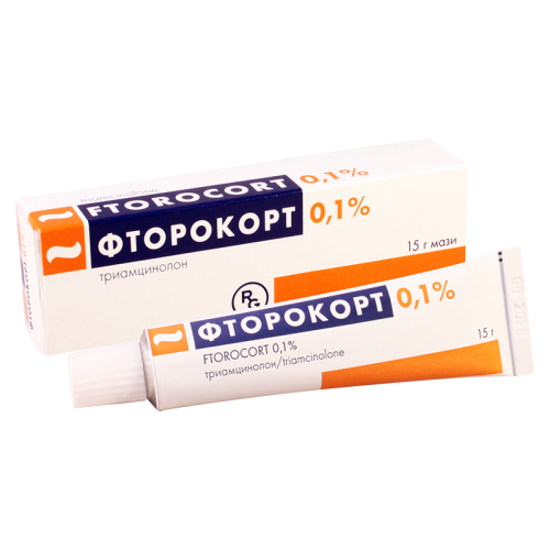 ფტოროკორტი მალამო 0.1% 15გრ #1