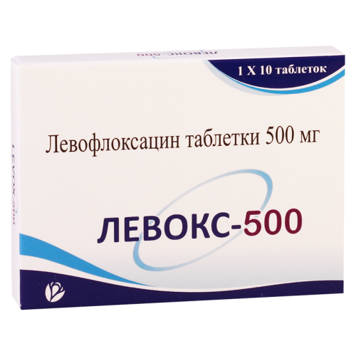 ლევოქსი ტაბლეტი 500მგ #10