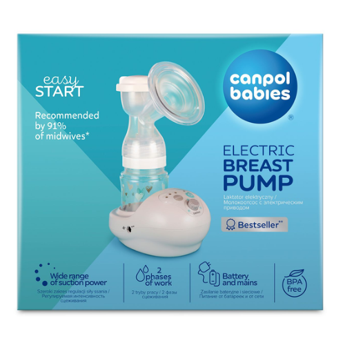 კანპოლი - რძის გამოსაწველი ელექტრო EasyStart Light 12/215