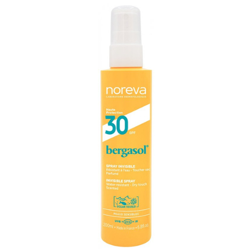 ნორევა - Bergasol მზისგან დამცავი სპრეი SPF30 200მლ