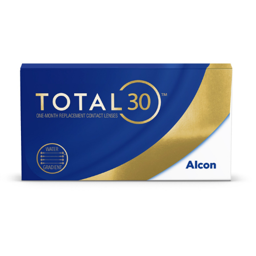 კონტაქტური ლინზა ALCON Total 30 -3.00 ერთთვიანი ბლისტერი #3