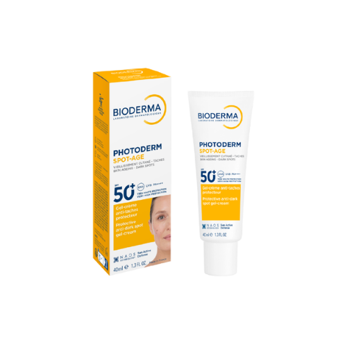 ბიოდერმა - PHOTODERM მზისგან დამცავი გელ-კრემი SPF50+ ნაოჭსაწინააღმდეგო 40მლ