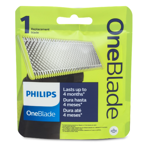 ფილიფსი - წვერსაპარსის პირი Philips one blade QP210/51 #1