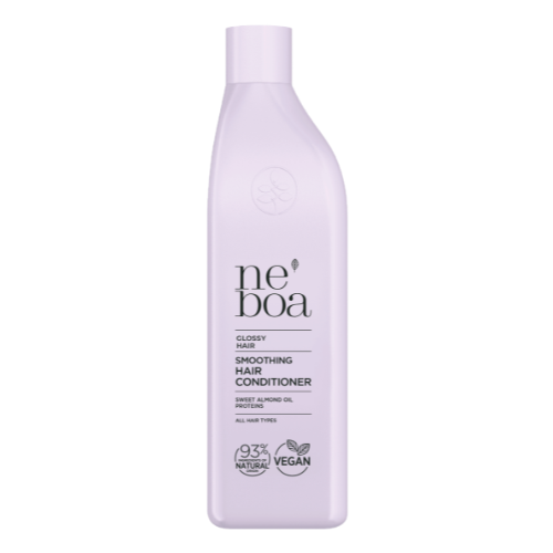 ნებოა - კონდიციონერი Glossy Hair დამაგლუვებელი და ბზინვარების ყველა ტიპის თმის 300მლ