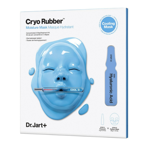 დოქტორ ჯარტი - Cryo Rubber სახის ნიღაბი პატჩი+ამპულა დამატენიანებელი 4გრ+40გრ