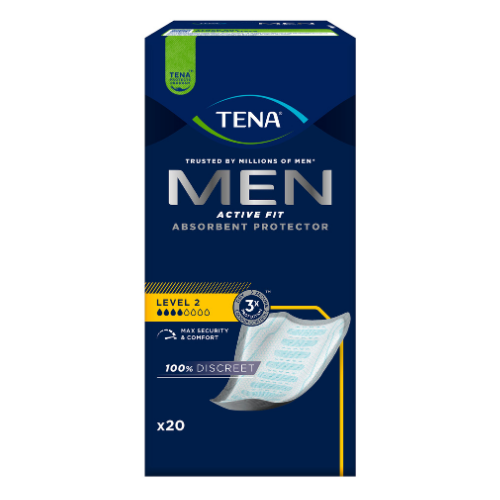 ტენა- მამაკაცის უროლოგიური საფენი tena Men პლიუსი #20