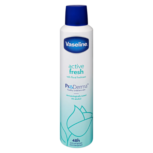 ვაზელინი - დეოდორანტი სპრეი Active Fresh 250მლ