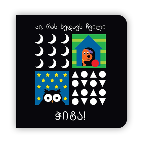 წიგნი - ჭიტა აი რას ხედავს ჩვილი /0თვ+/