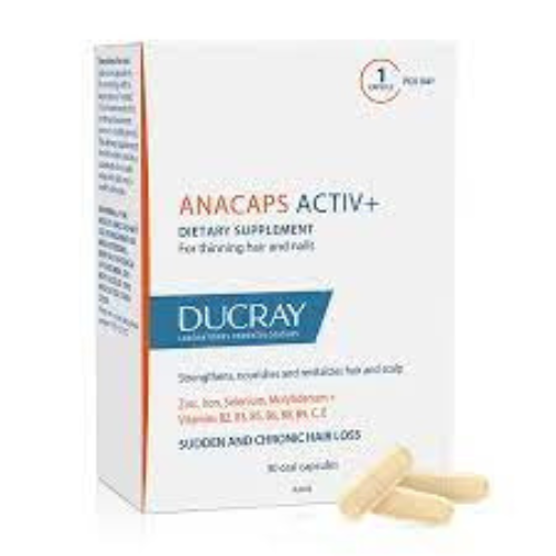 დუკრე - ANACAPS EXPERT თმის ქრონიკული ცვენის საწინაააღმდეგო კაფსულა #30