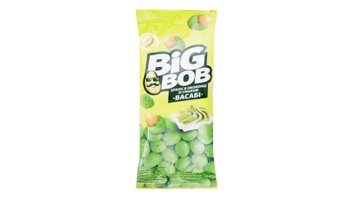არაქისი / BIG BOB/ვასაბის არომატით 50 გრ