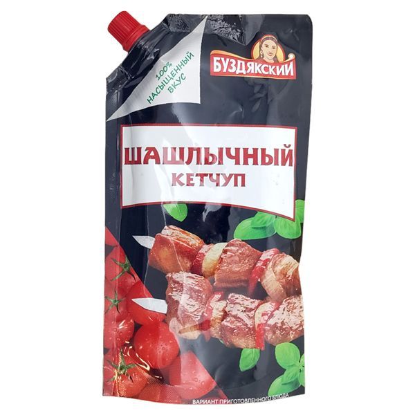 კეტჩუპი სამწვადე 350გრ ბუზდიაკსკი