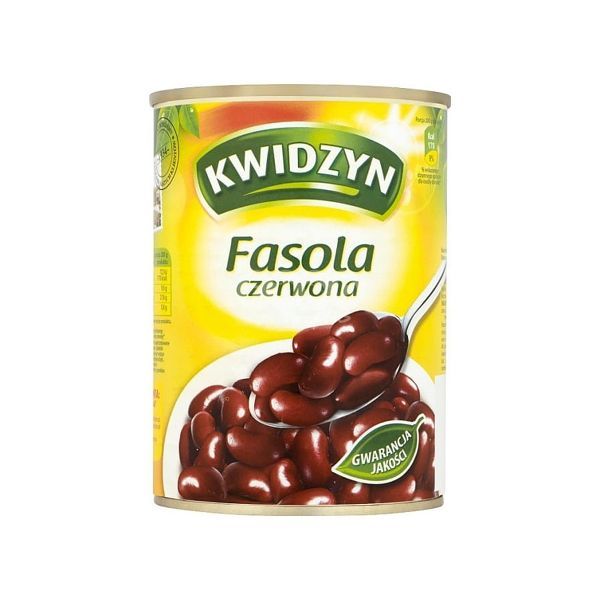 კონსერვი ლობიო წითელი 400გრ კვიძინი