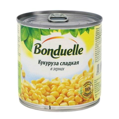 კონსერვი სიმინდი 425გრ ბონდუელი