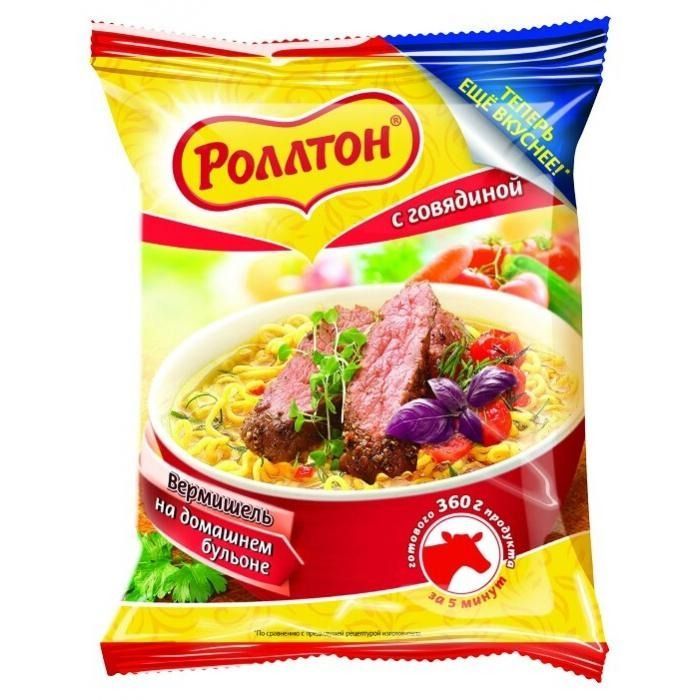 ვერმიშელი საქონელი 60 გრ როლტონი