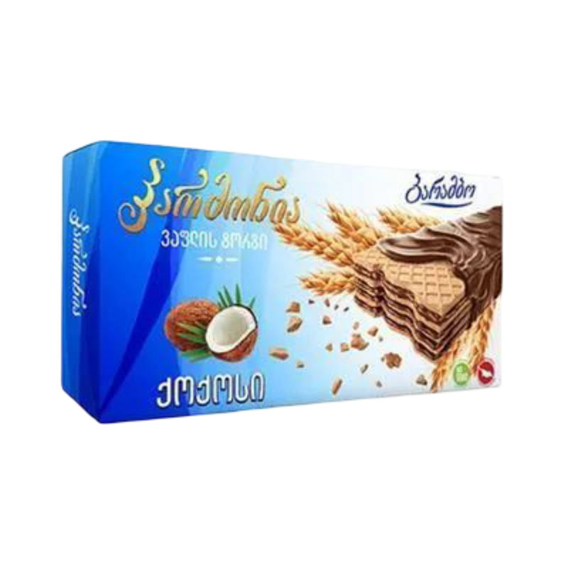 ვაფლის ტორტი ჰარმონია ქოქ 225გრ ბარამბო