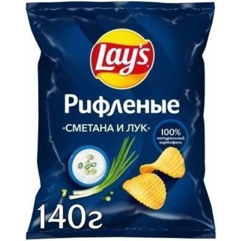 ჩიფსი არაჟანი ხახვის გემო 140გრ ლეისი