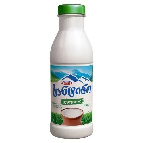 კეფირი 2.5% 900მლ ბოთლი სანტინო