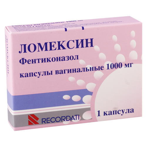 ლომექსინი კაფსულა ვაგინალური 1000მგ #1