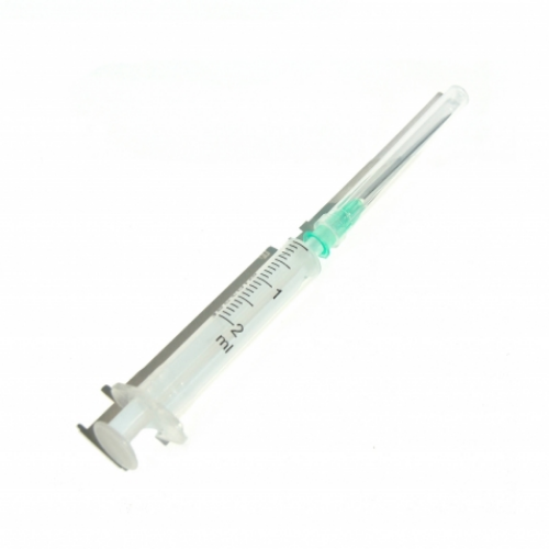 შპრიცი 2 მლ დგუშით 21G (0.8X38მმ) /Luer slyp/ #1