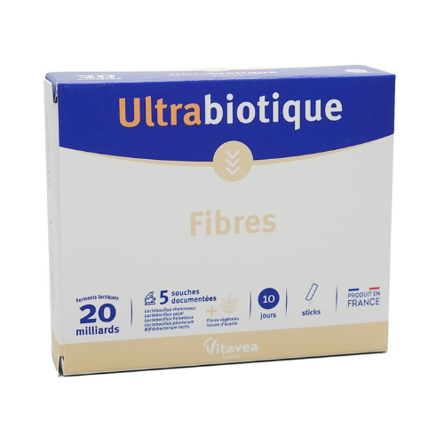 ულტრაბიოტიკი FIBRE ფხვნილი ორალური ხსნარის მოსამზადებლად პაკეტი #10