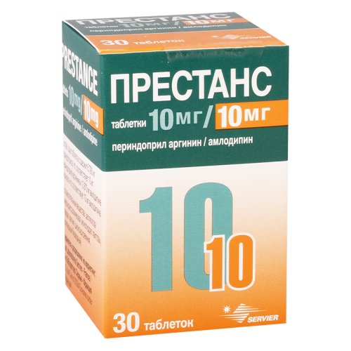 პრესტანსი ტაბლეტი 10მგ+10მგ #30