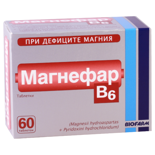 მაგნეფარი B-6 ტაბლეტი #60