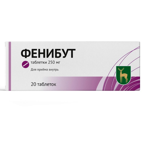 ფენიბუტი ტაბლეტი 250მგ #20