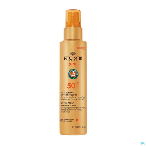 ნუქსი - SUN მზისგან დამცავი SPF50 სახე/ტანის სპრეი 150მლ