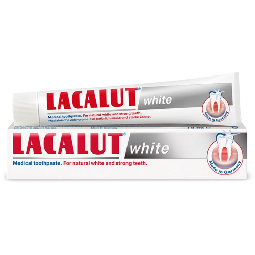 ლაკალუტი - კბ/პასტა მათეთრებელი White 75მლ