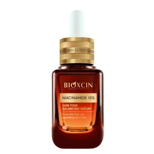 ბიოქსინი - SKIN EXPERT Niacinamide 10% სახის შრატი ფერის/ტონის მაკორექტირებელი 30მლ