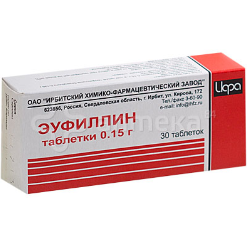 ეუფილინი ტაბლეტი 150მგ #30