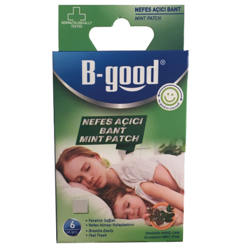 ლეიკოპლასტირი B-good მენთოლით/თავ. სუნთქვა Breath Easily #6