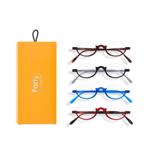 მზა სათვალე აფლელუ FORTY COFFRET02 OCTO +3.00 VERT