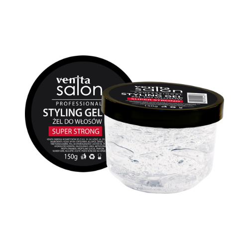 ვენიტა - თმის გელი სუპერ ძლიერი ფიქსაცია Salon Professional 150გრ