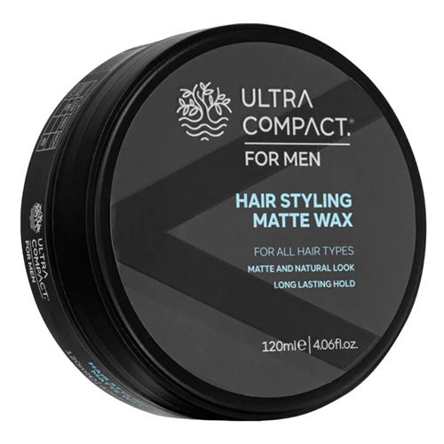 ულტრა კომპაქტი - მამაკაცის თმის ცვილი Matte Wax ყველა ტიპის თმის 120მლ