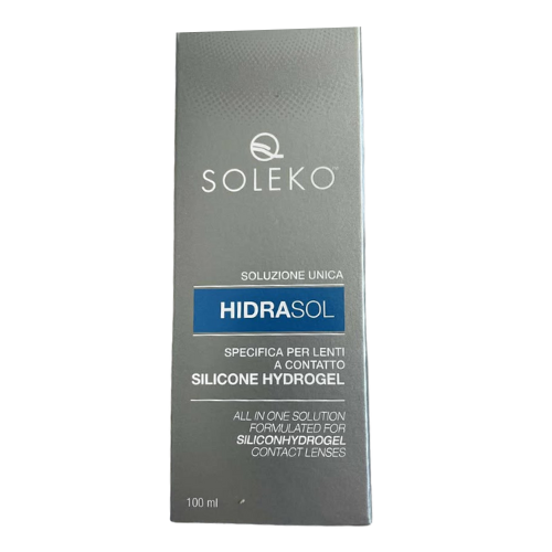 ლინზის შესანახი სითხე SOLEKO HIDRASOL 100მლ ფლაკონი #1