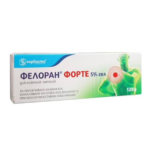 ფელორანი ფორტე გელი 5% 120გრ ტუბი #1