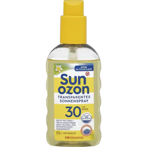 სანოზონი - მზისგან დამცავი სპრეი სახე/ტანი SPF30 200მლ