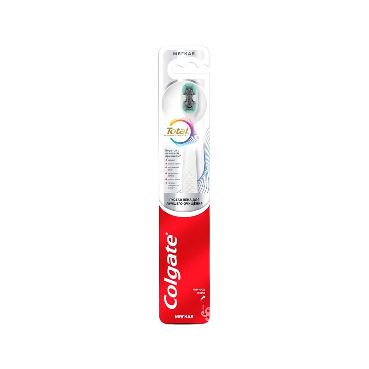 კბილის ჯაგრისი Total Foaming Clean 6703 ქოლგეითი - Colgate