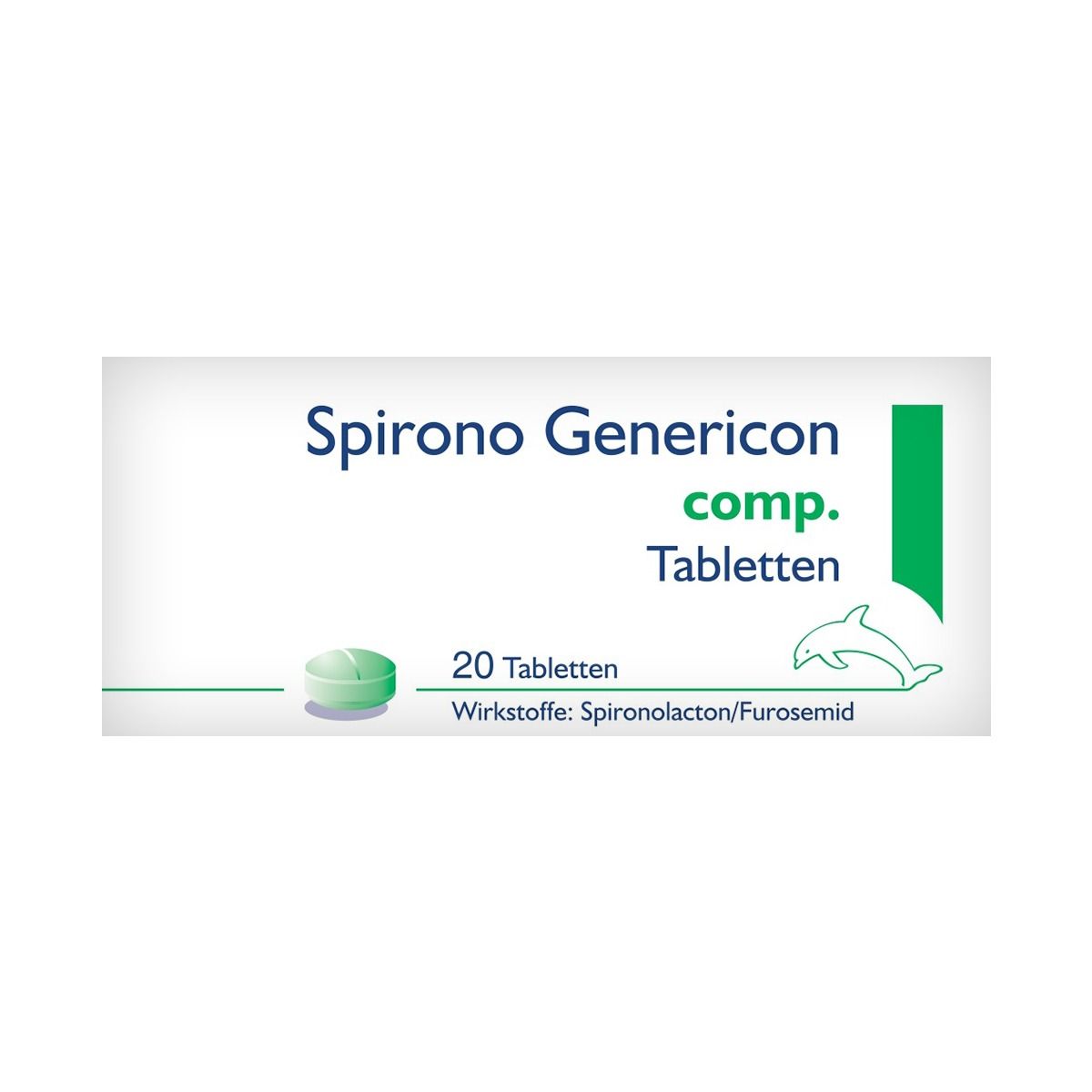 სპირონო გენერიკონი კომპ. - Spirono genericon comp. 20 ტაბლეტი