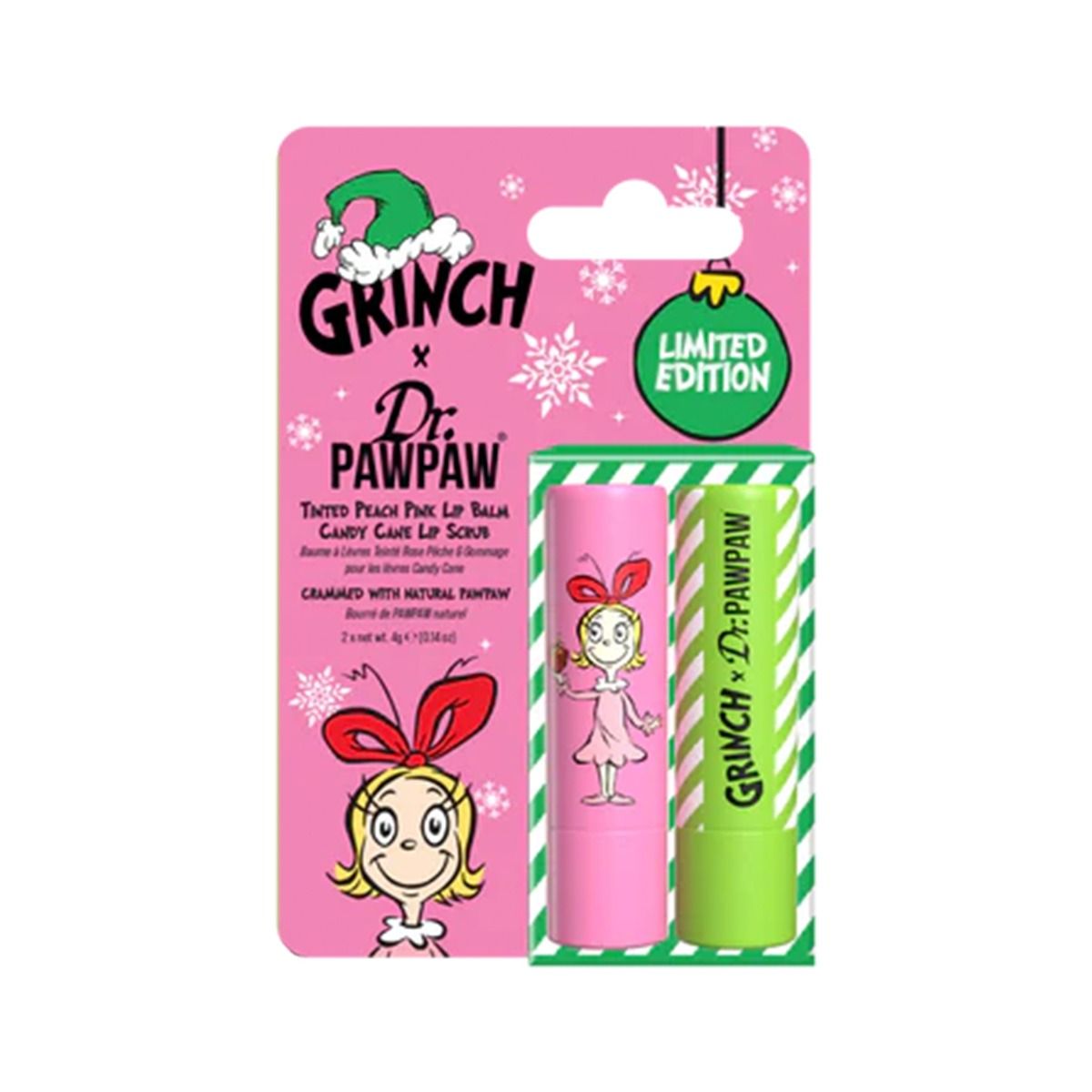 საახალწლო ნაკრები Candy Canes And Peach Pink Grinch 5505 დოქტორ პაუ პაუ - Dr. Pawpaw