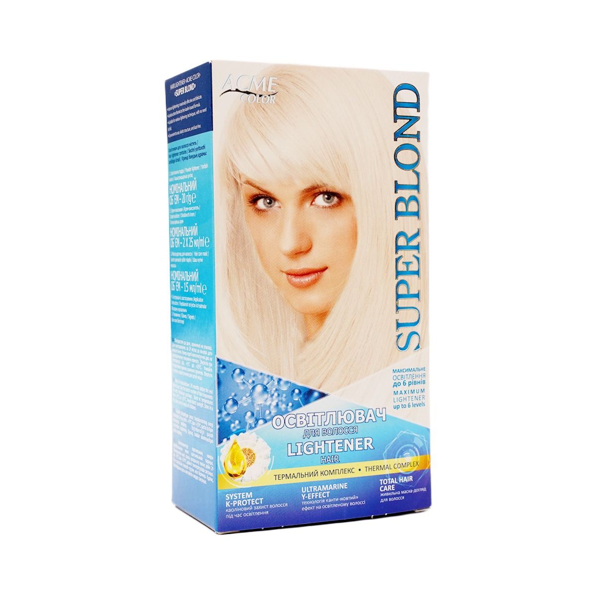 თმის გამაღიავებელი Super Blond New 9640 ავენა - Avena