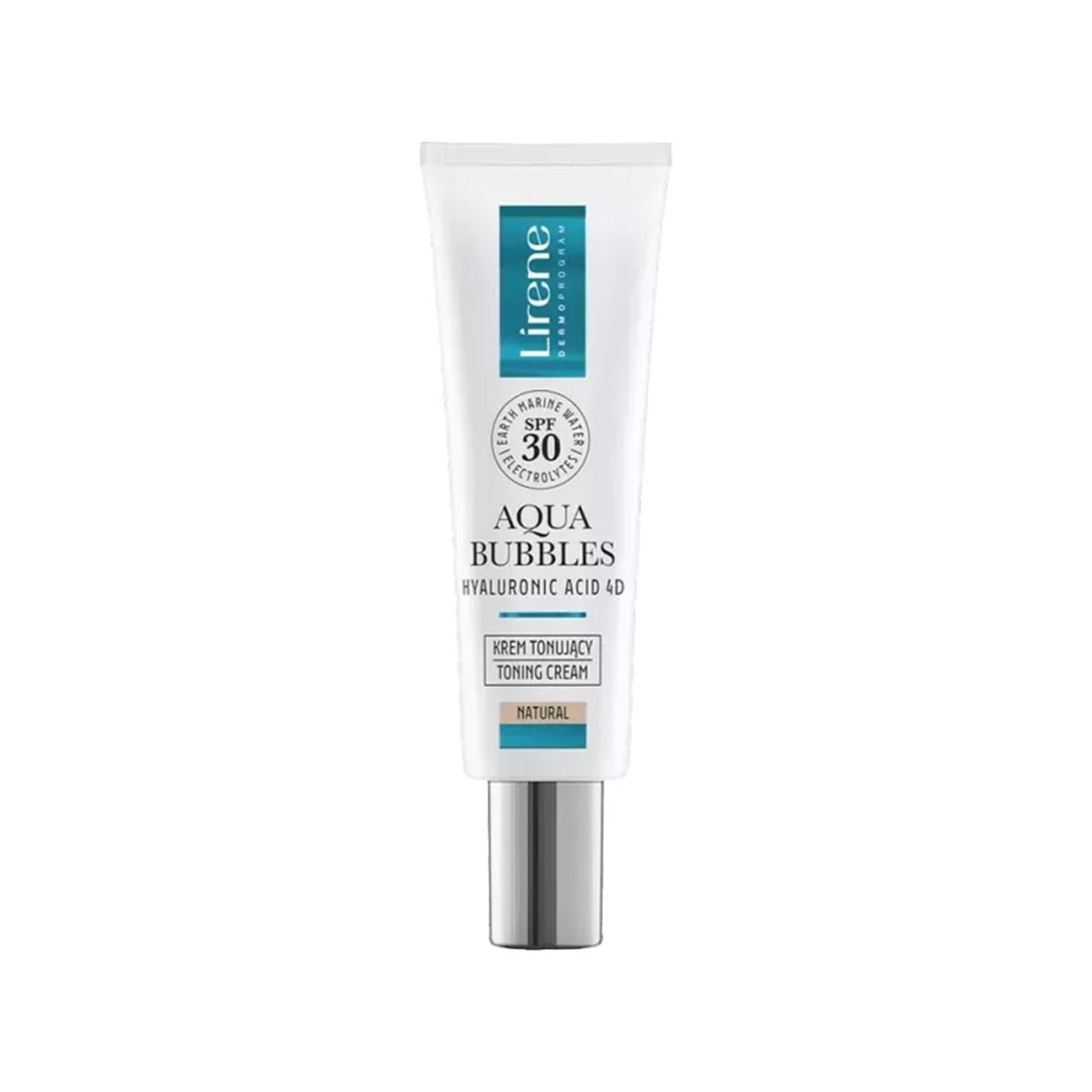 სახის შეფერილი კრემი Bubbles Natural SPF30 7744 ლირენე - Lirene