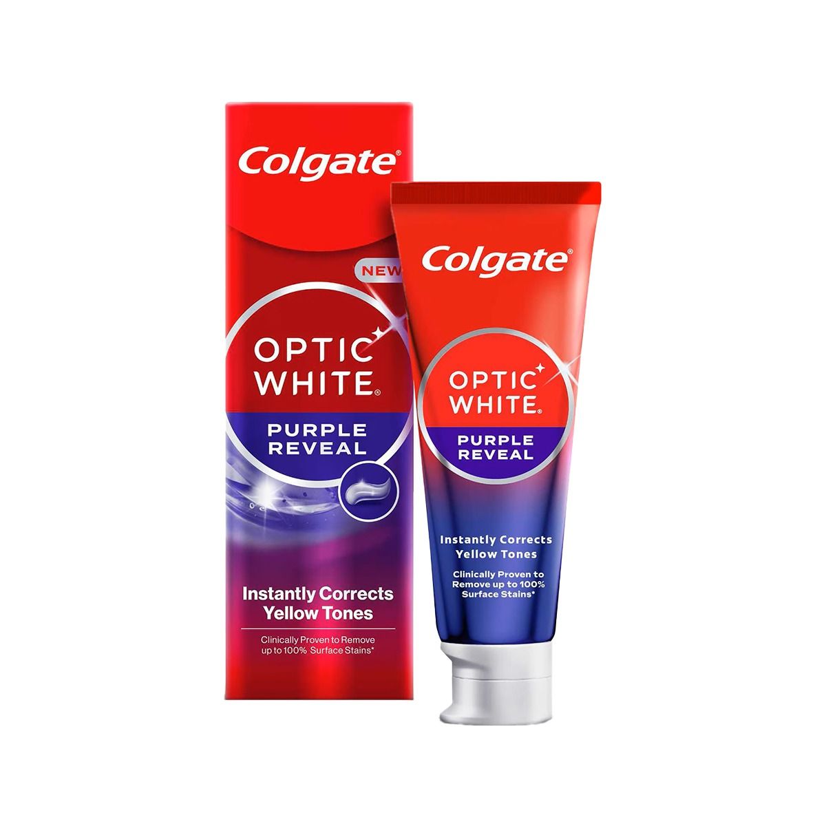 კბილის პასტა Optic White Purple 75 მლ 8598 ქოლგეითი - Colgate