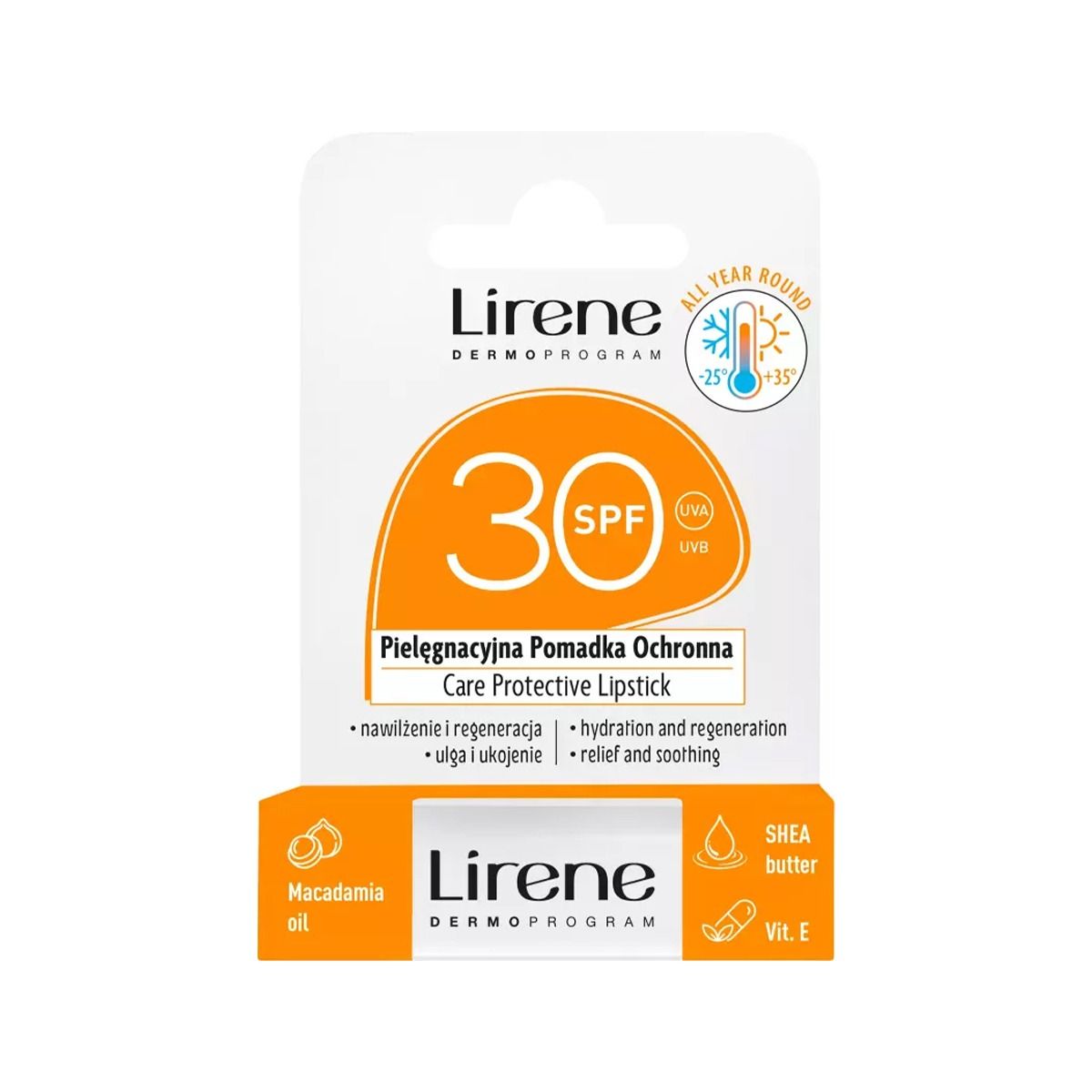 ტუჩის დამცავი ბალზამი SPF30 1183 ლირენე - Lirene