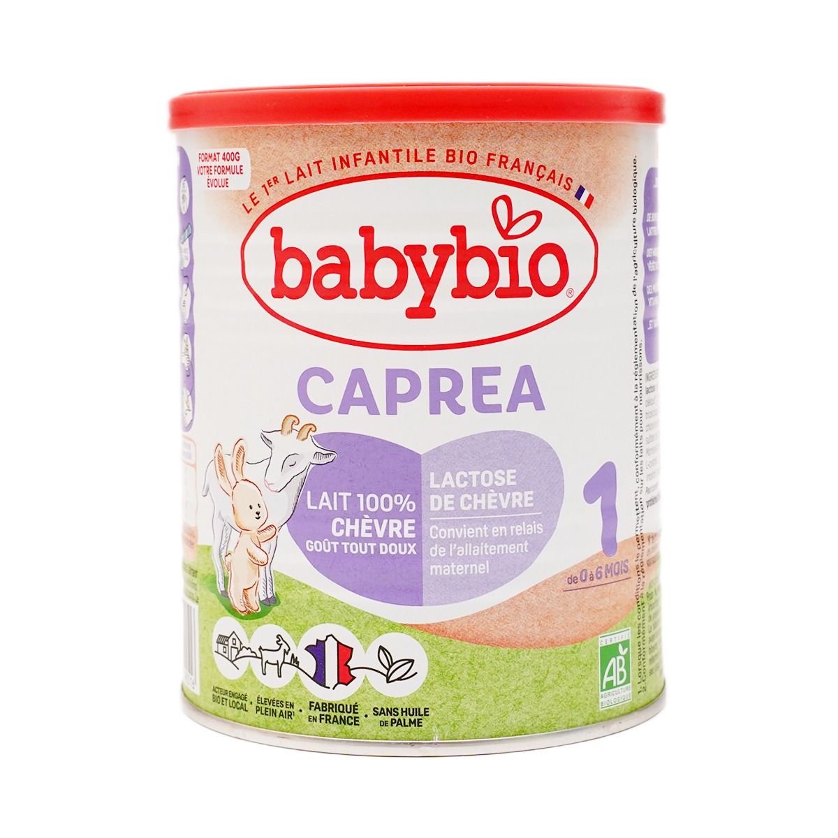 თხის რძე 0-6თ CAPREA 1 400 გ 0516 ბეიბი ბიო - Baby Bio
